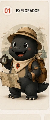 Godzuki aprovado, mascote da Tripzilla
